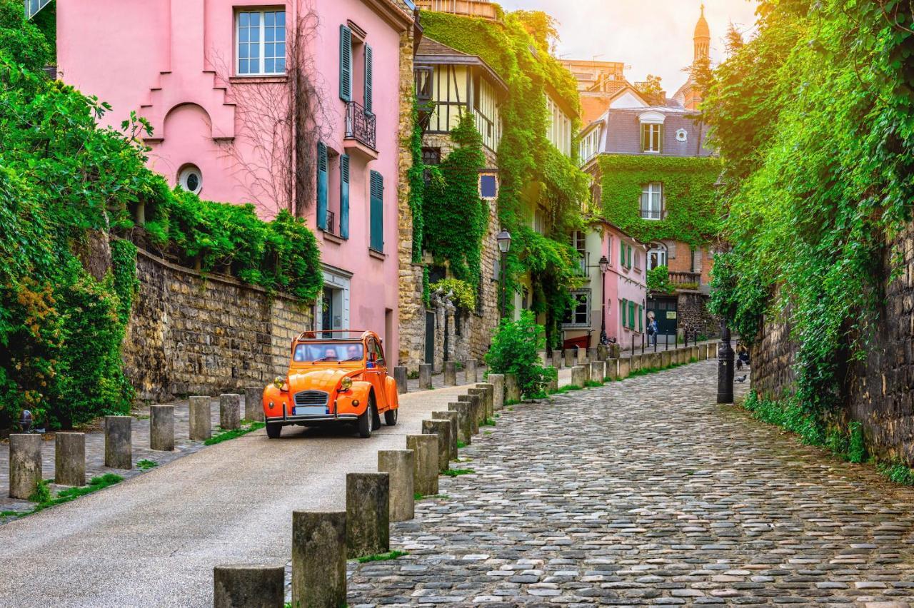 Les Cottages De Montmartre - Secret Courtyard باريس المظهر الخارجي الصورة