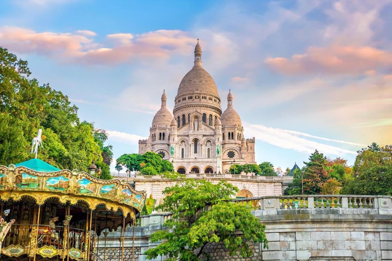 Les Cottages De Montmartre - Secret Courtyard باريس المظهر الخارجي الصورة