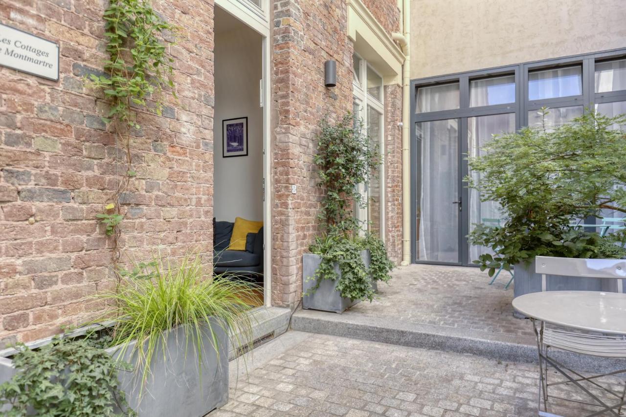 Les Cottages De Montmartre - Secret Courtyard باريس المظهر الخارجي الصورة
