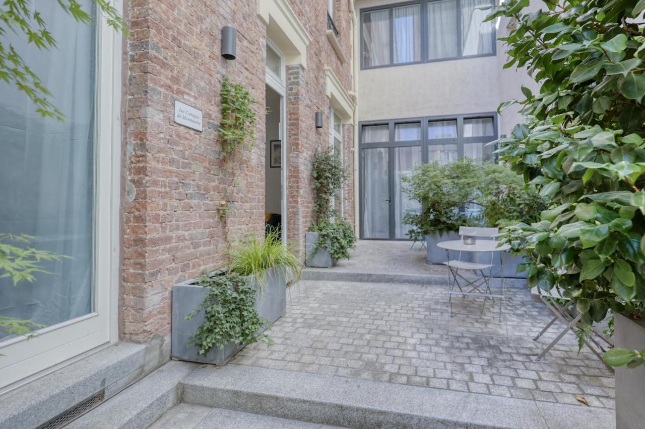 Les Cottages De Montmartre - Secret Courtyard باريس المظهر الخارجي الصورة