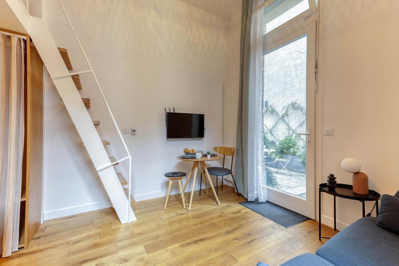 Les Cottages De Montmartre - Secret Courtyard باريس المظهر الخارجي الصورة
